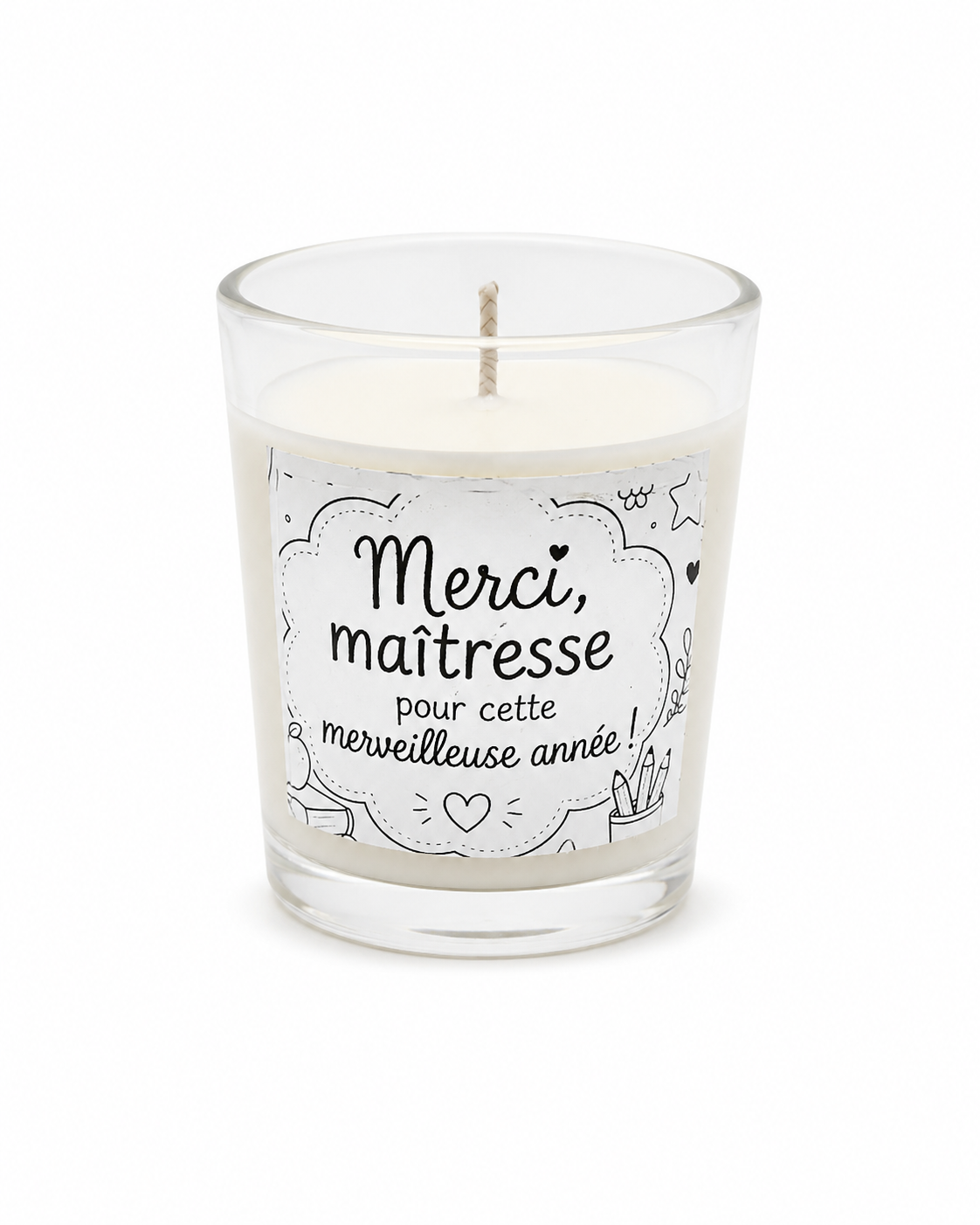 Bougie un petit mot merci 150g