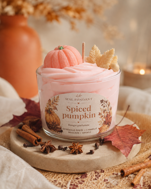 Bougies pumpkin Spice 200g
