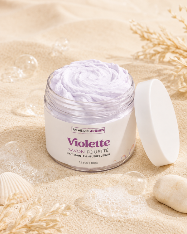 Chantilly de douche violette 100g