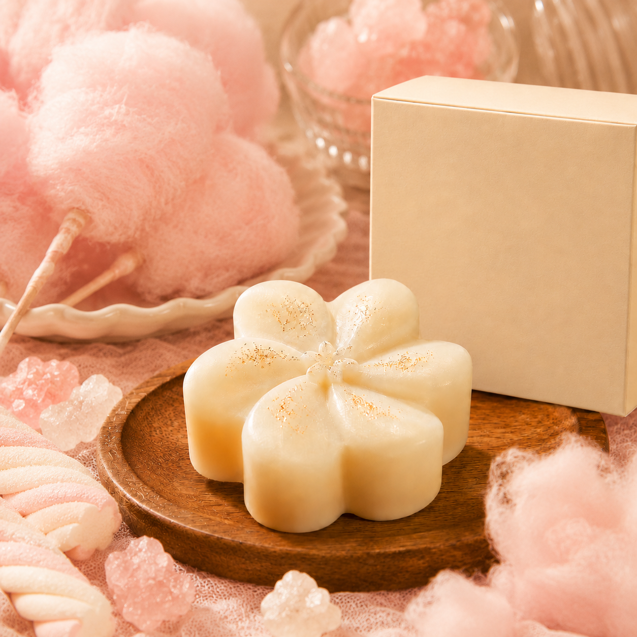 Fondant barbe à papa