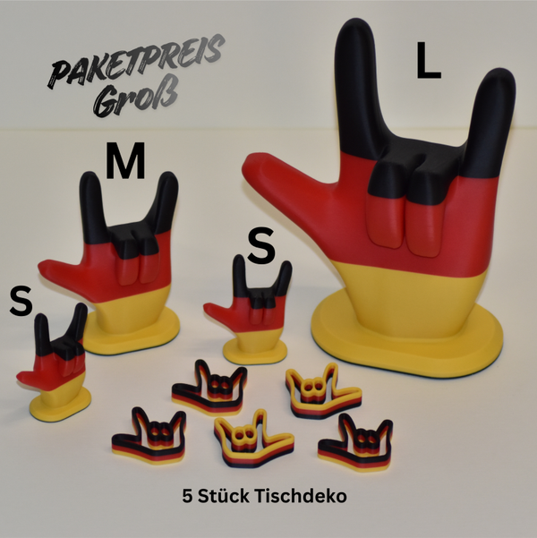 Paketpreis Groß Hand ILY "Deutschland"