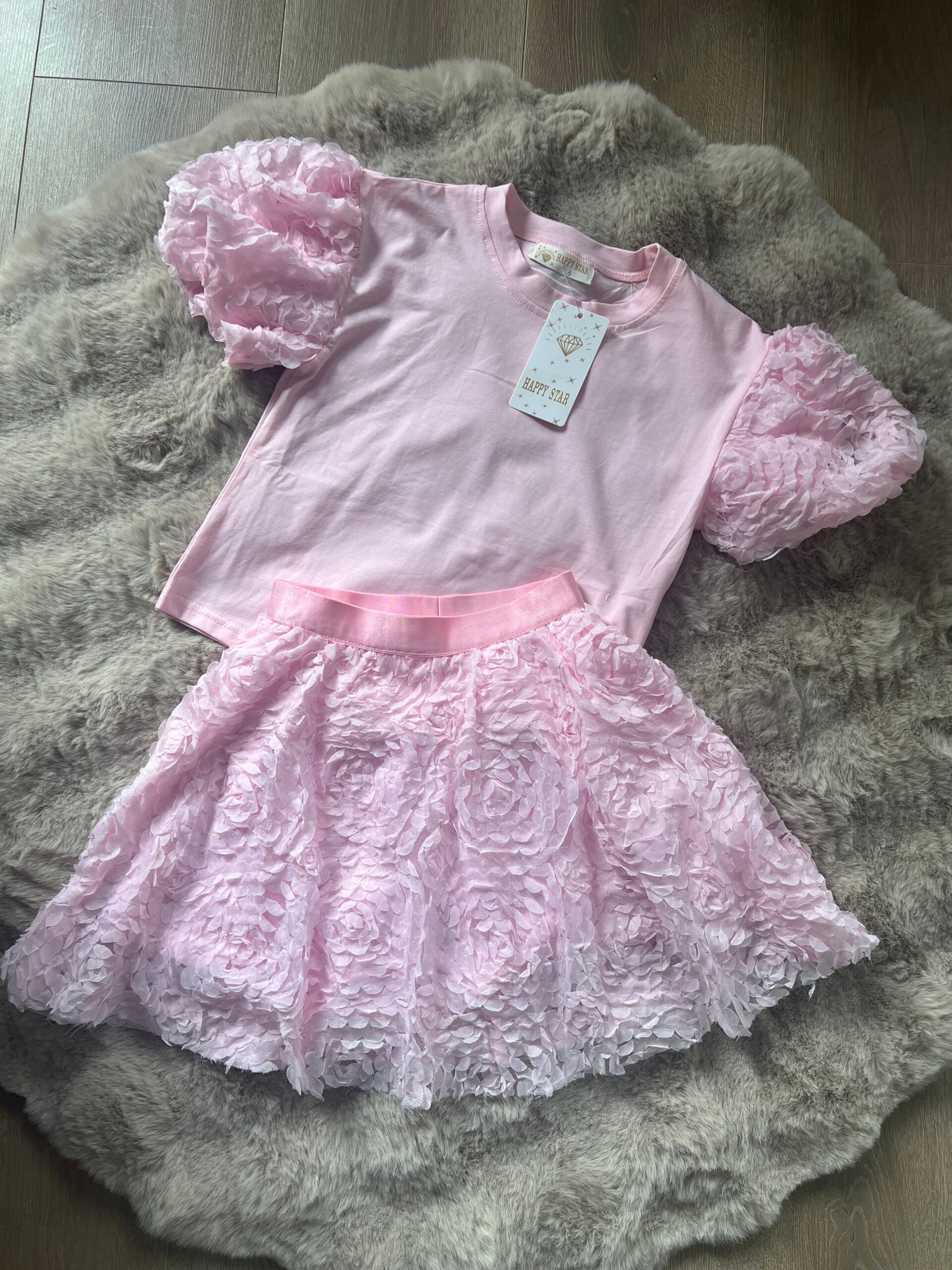 zomersetje roze
