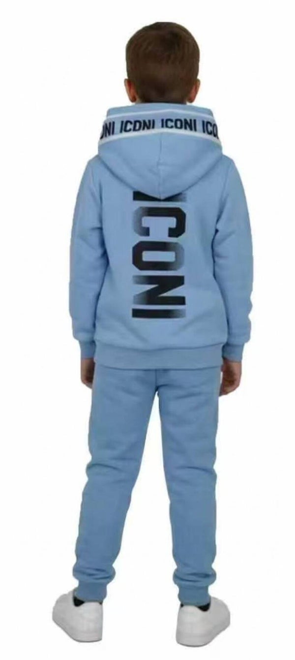 Stoer  joggingpak licht blauw