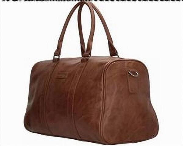 Jack Milles Weekendtas/reistas heren & dames donkerbruin | Reistassen | Weekendtassen