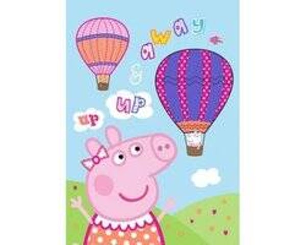 Peppa Pig Plaid Fleece Deken 100 x 140 cm 100% polyester