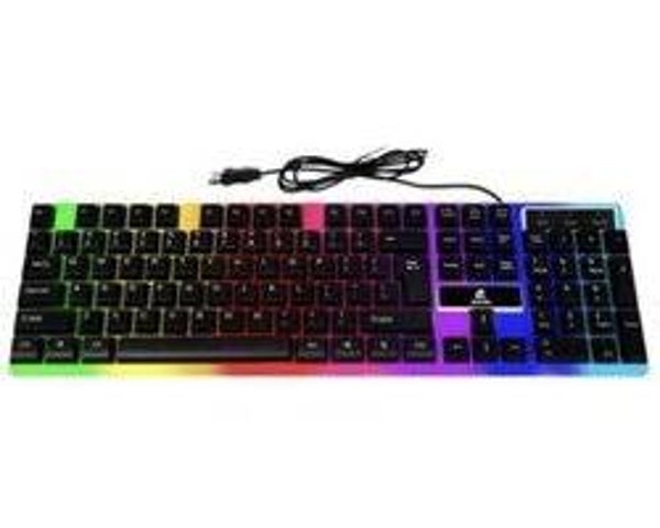 Rainbow Backlight Gaming Toetsenbord - LED Verlicht - draad - JK-922 - Suspended Keypress -