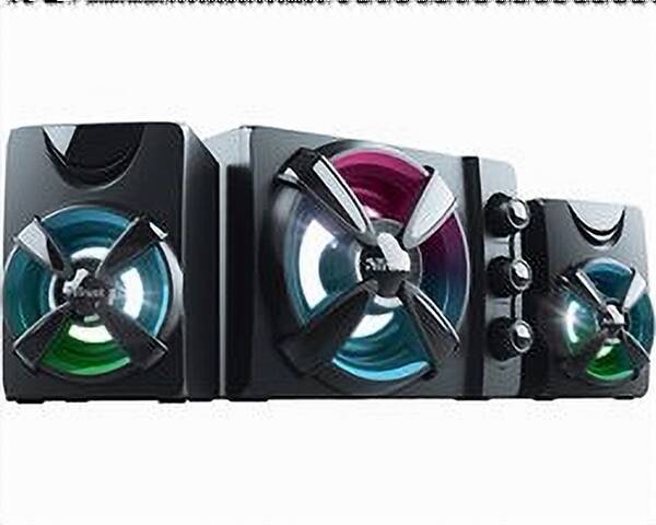 Trust Ziva RGB 2.1 Gaming 11 W Zwart 2.1 kanalen