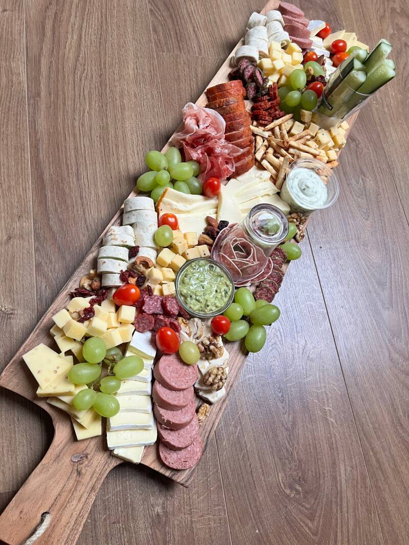 Borrelplank groot en klein