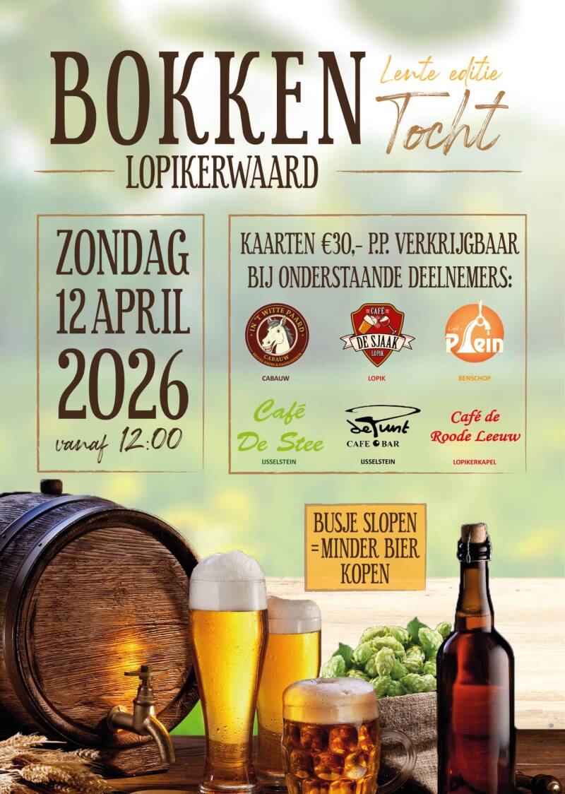 Lopikerwaard Lente Bokkentocht 2026