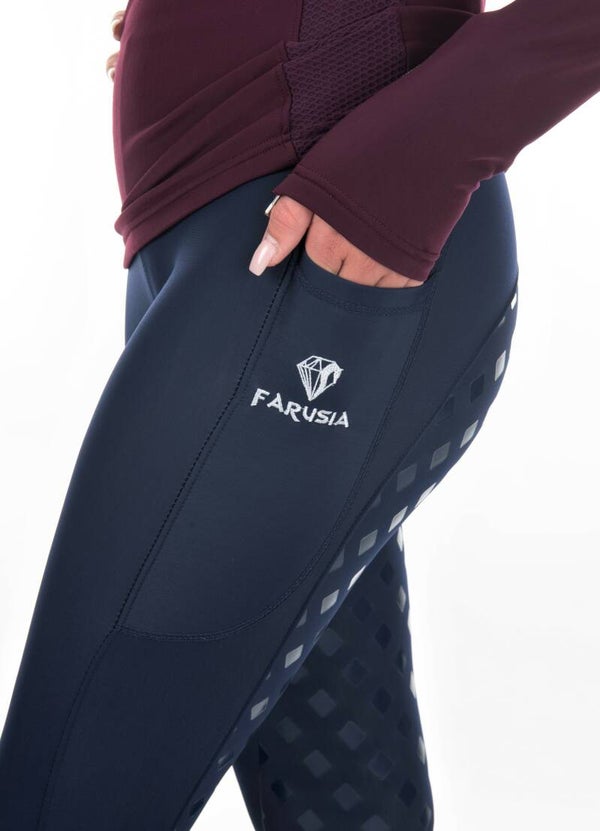 Riding legging - Marine