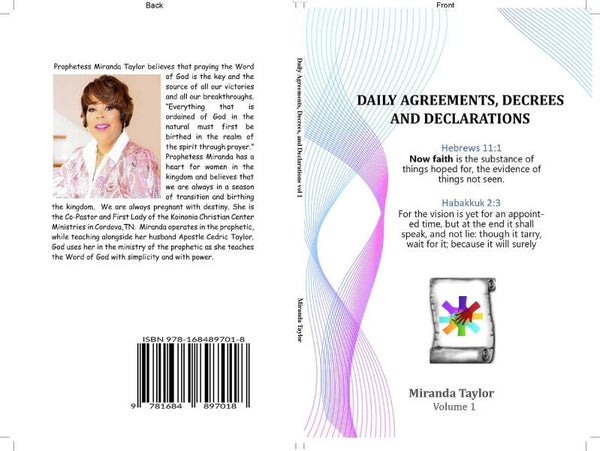 DAILY AGREEENT, DECREES, AND DECLARATIONS