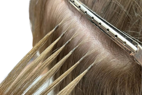 hairextension in karlsruhe keratin bondings