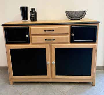 Nestor : Buffet Mado en hêtre rénové