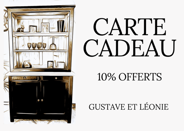 Carte cadeau Gustave et Léonie