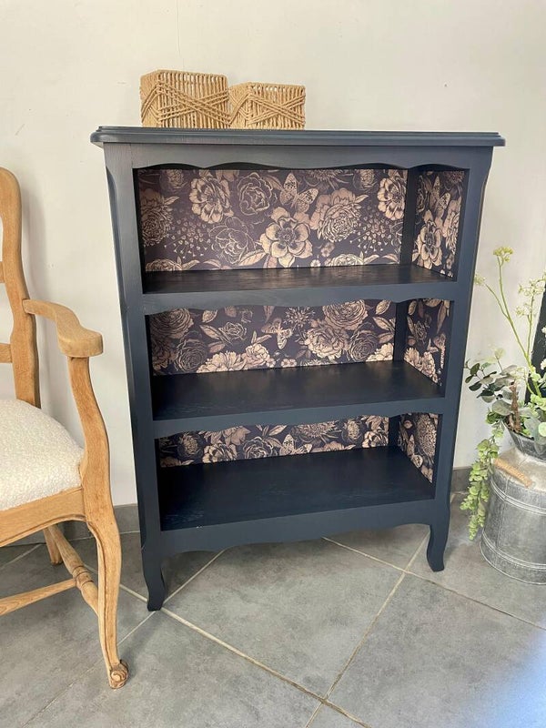 Bibus (bibliothèque) rénové bleu nuit