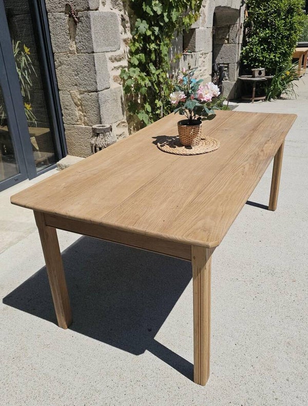 Table à manger ancienne en chêne