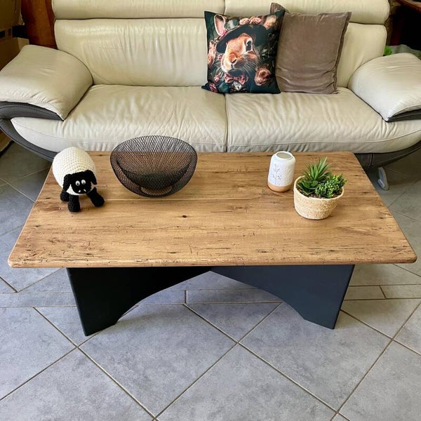 Table basse en bois design