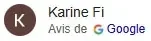 Karine, 5 étoiles pour une table, une enfilade et un meuble d'entrée 