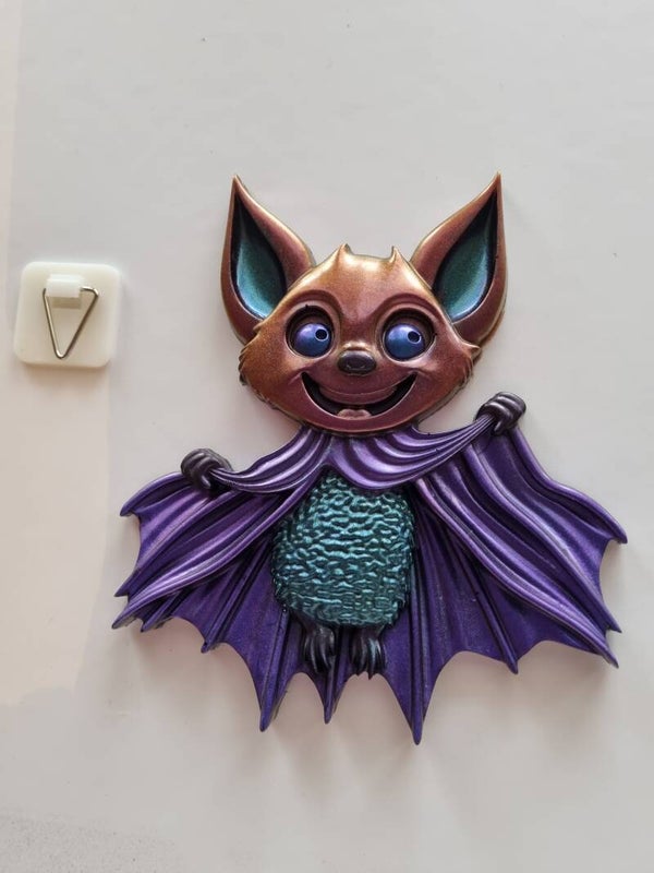 Bat Wall Hanging - blue belly
