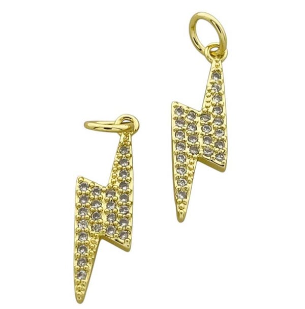 Bliksem bedel goud (per stuk)