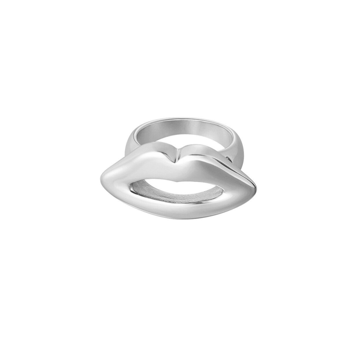 Ring mond - zilver