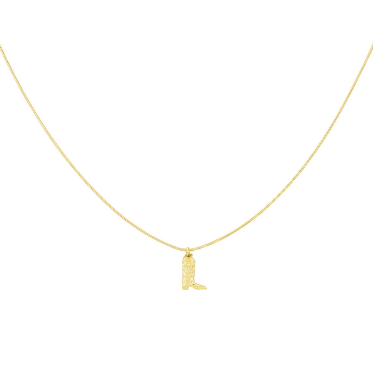 Cowgirl ketting - Goud