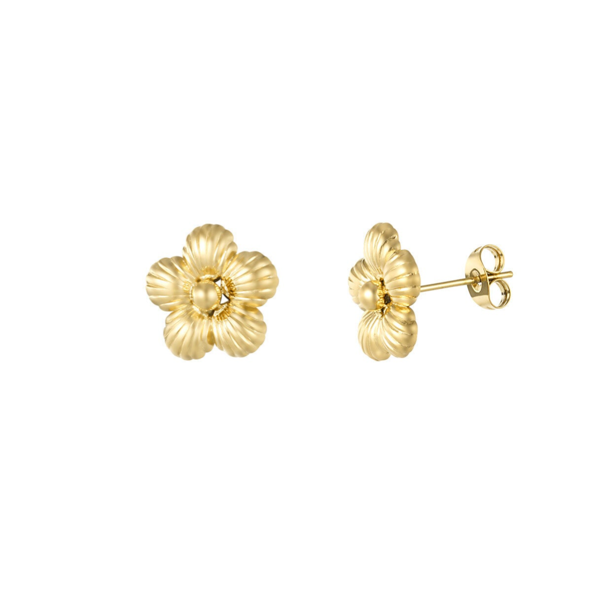 Daisy dots oorbellen - Goud