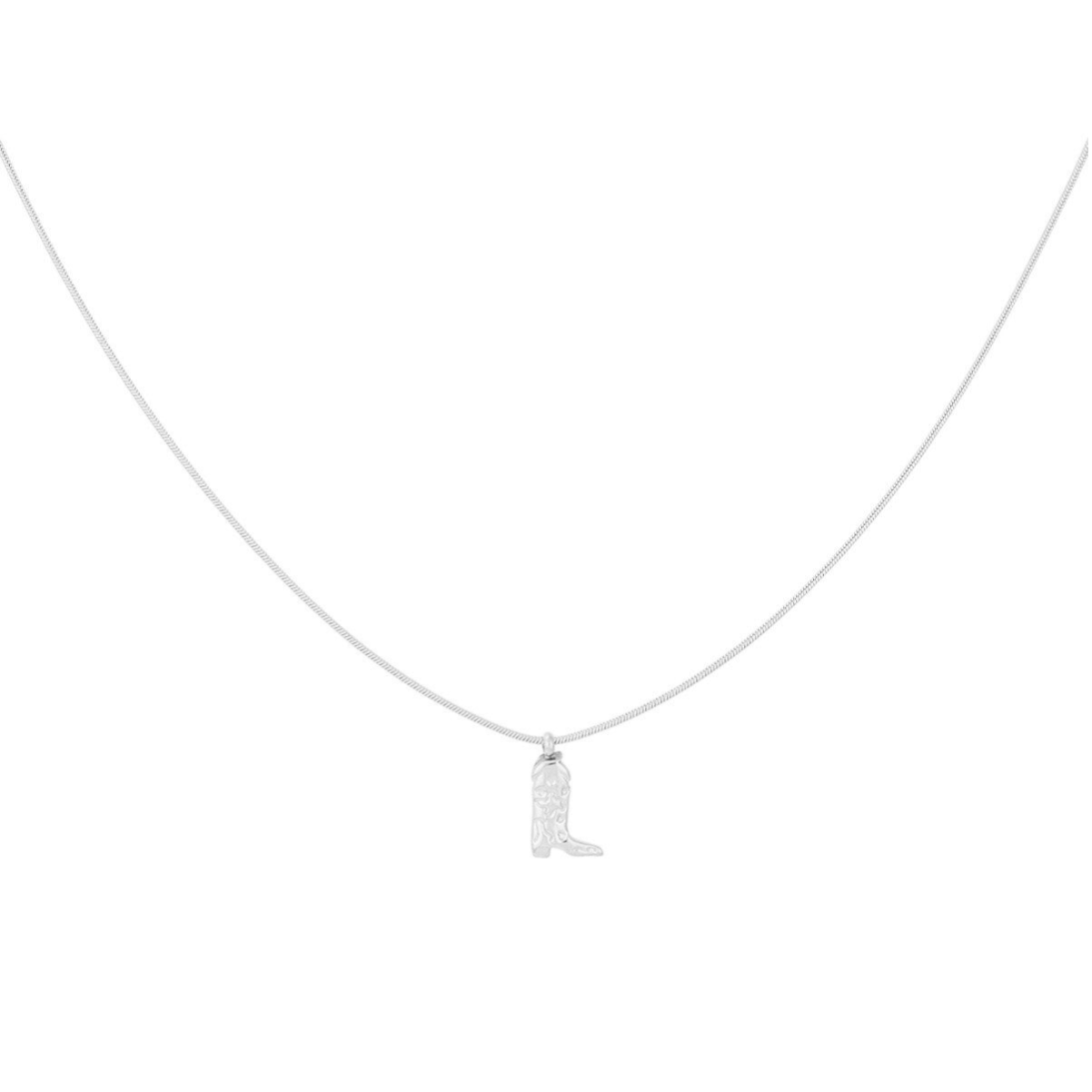 Cowgirl ketting - Zilver