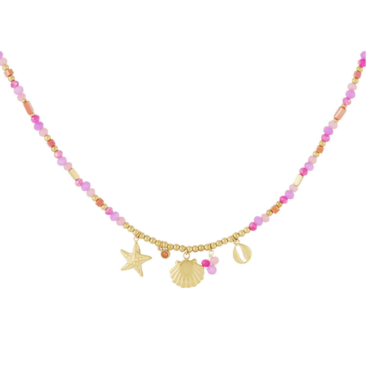 Queen of the sea ketting - paars