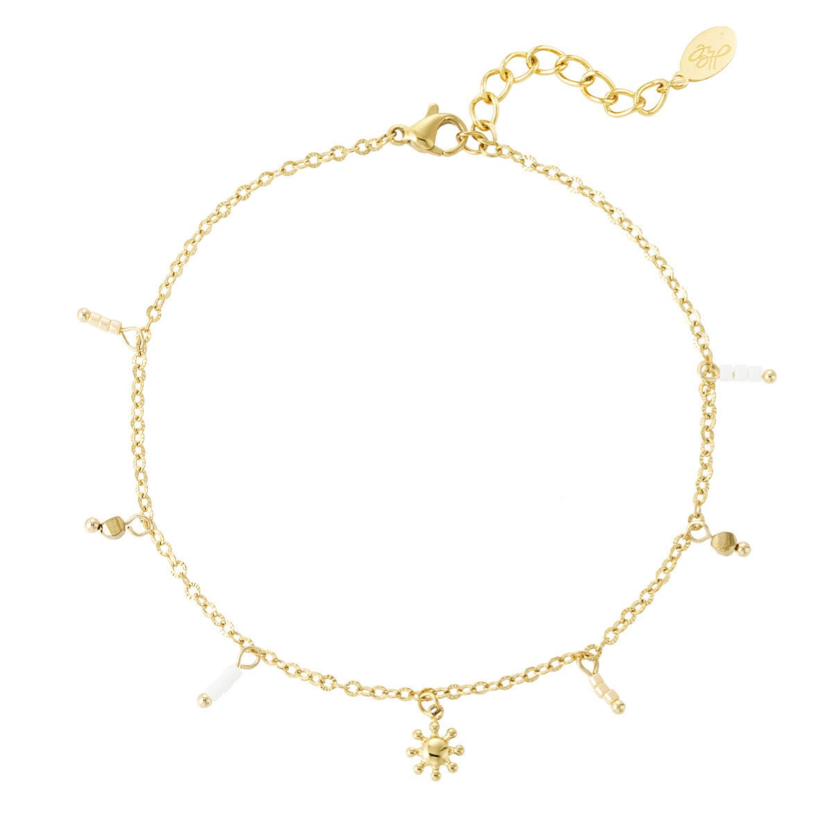 Enkelbandje calm breeze - goud