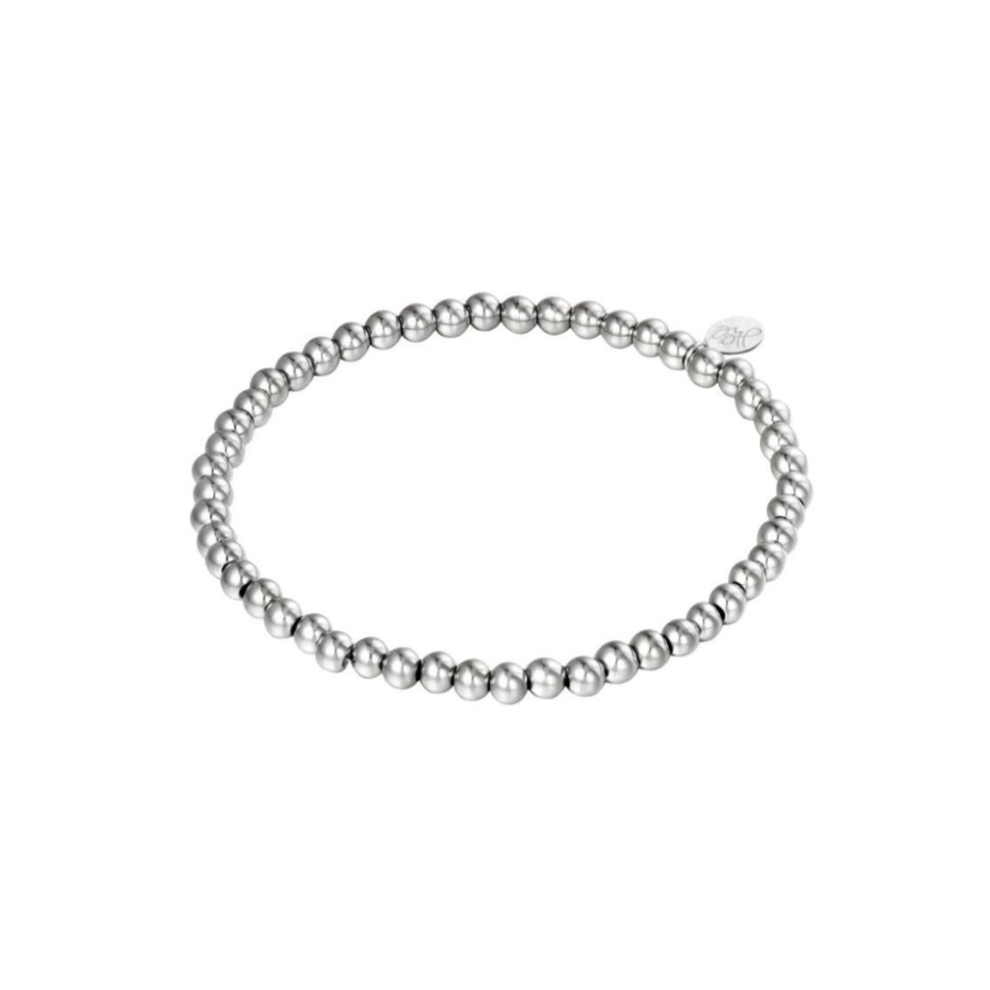 Armband Midi Beads Zilver Stainless Steel