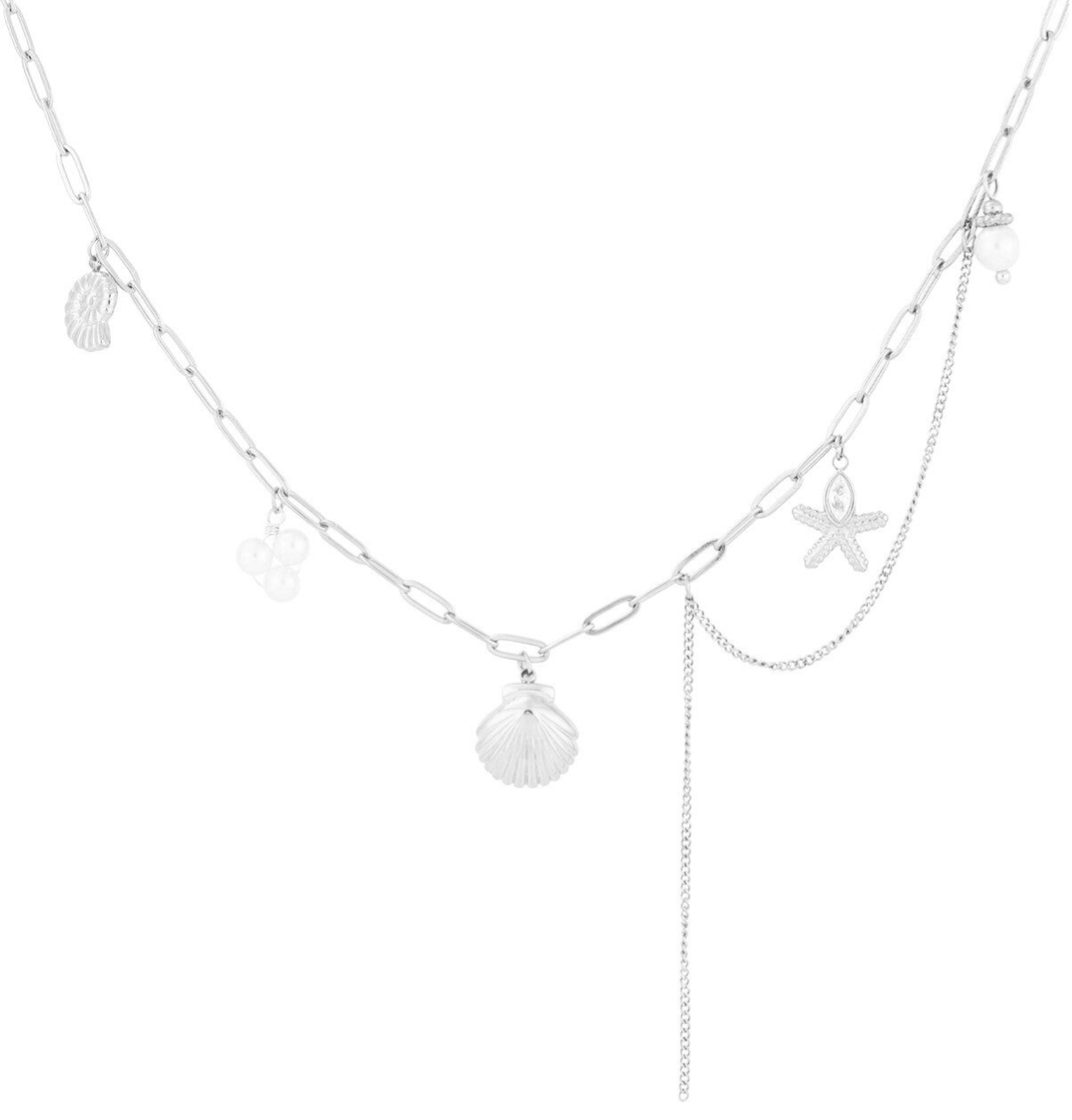 Ocean Treasure Ketting - Zilver