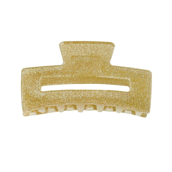 Haarklem glitter goud