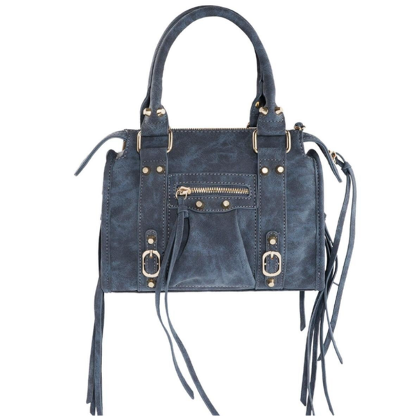Accent Fringe tas - blauw