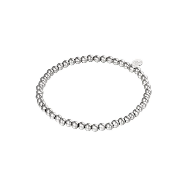 Armband Midi Beads Zilver Stainless Steel