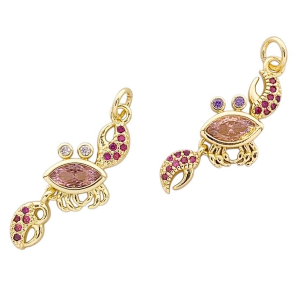 Bedel krab aubergine (per stuk)