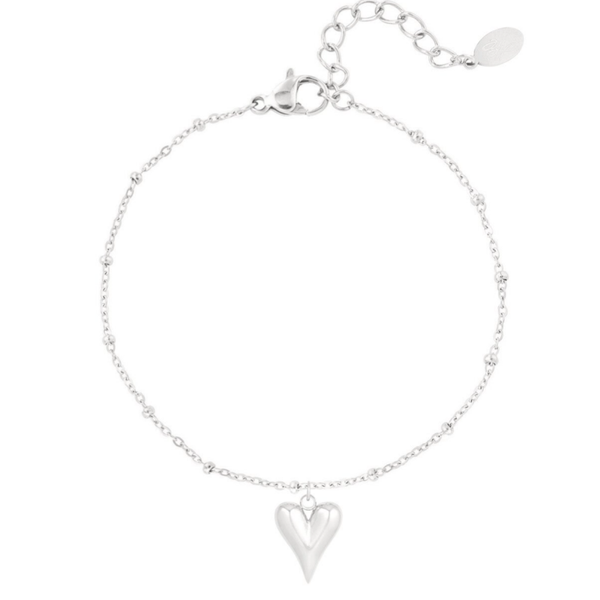 Armband timeless love - zilver