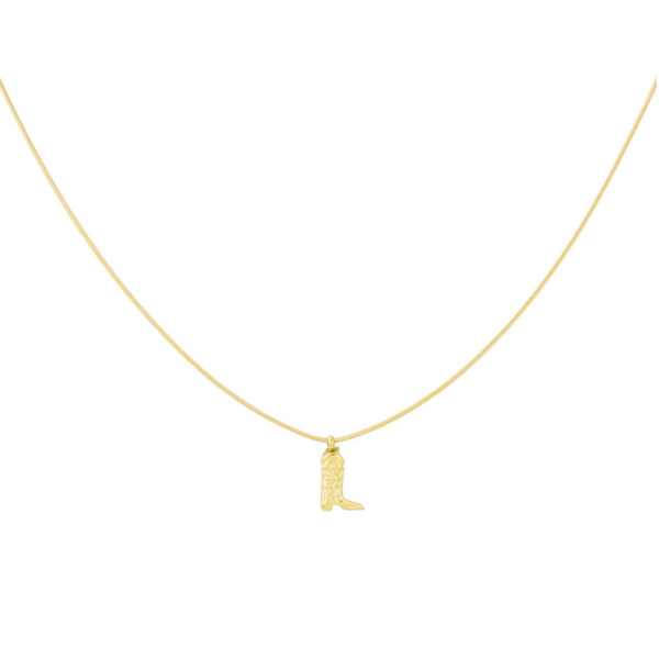 Cowgirl ketting - Goud