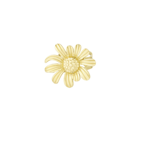 Happy daisy ring - Goud