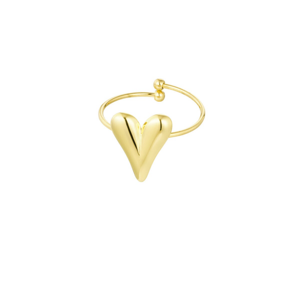Aesthetic hart ring