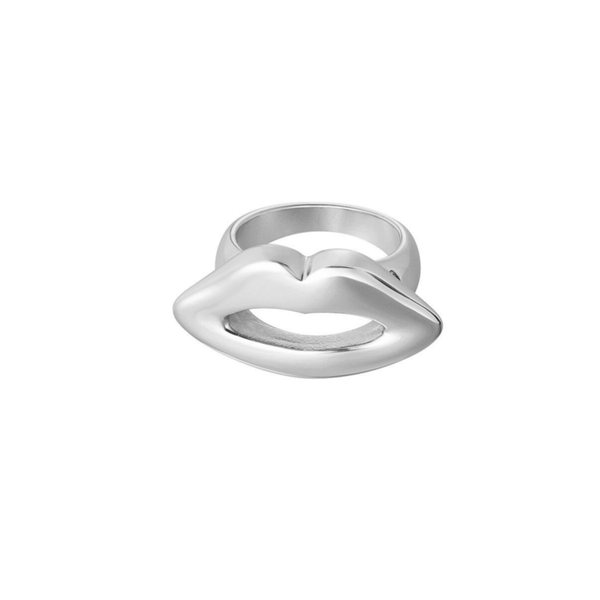 Ring mond - zilver