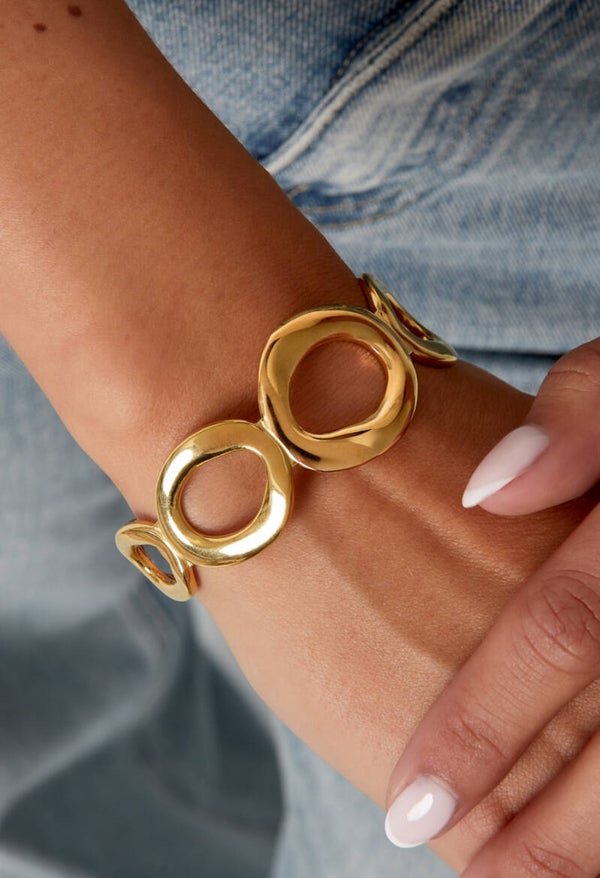 Manchet hoepel armband