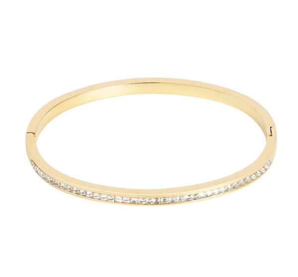 Minimalistische armband steentjes