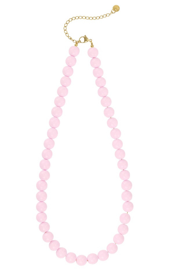 Bold kralenketting roze