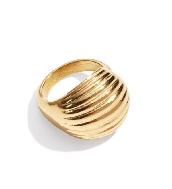 Statement ring goud