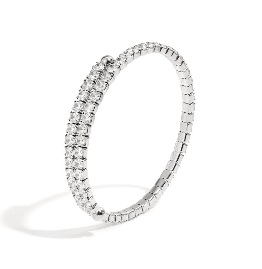 Glammy armband zilver