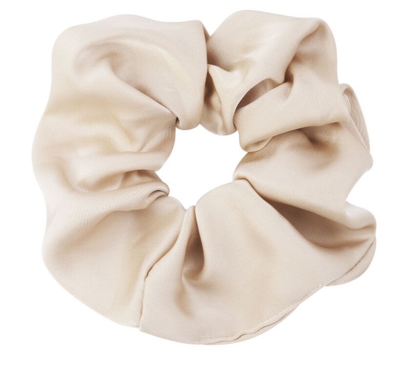 Scrunchie licht roze