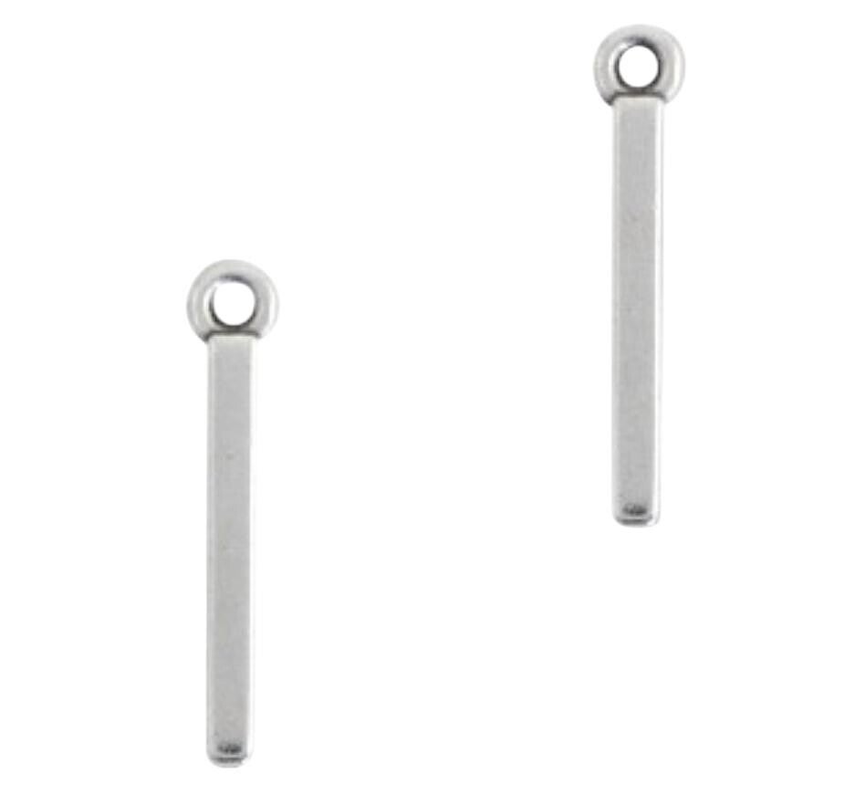 Bedel staafje zilver (per stuk)