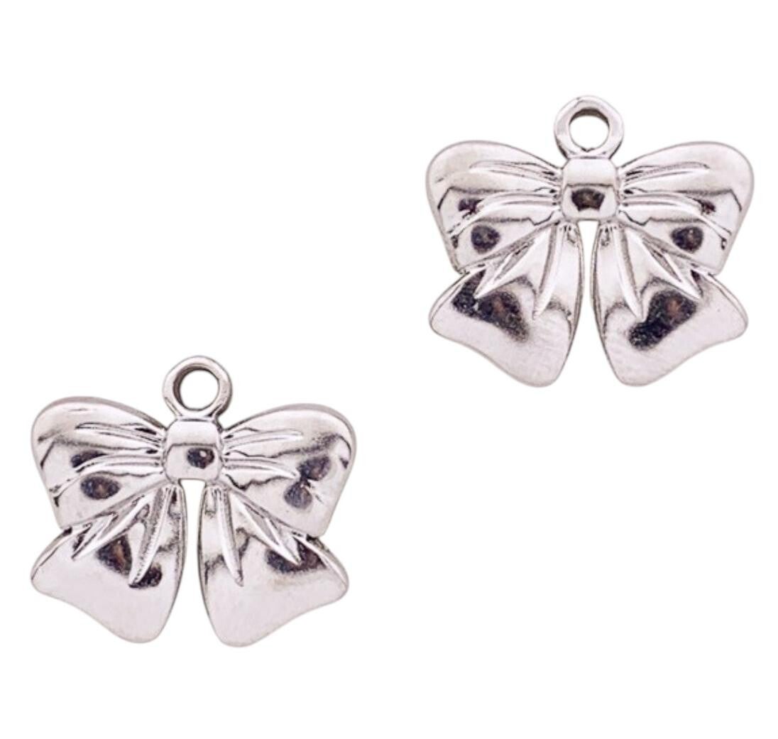 Bedel strik zilver (per stuk)