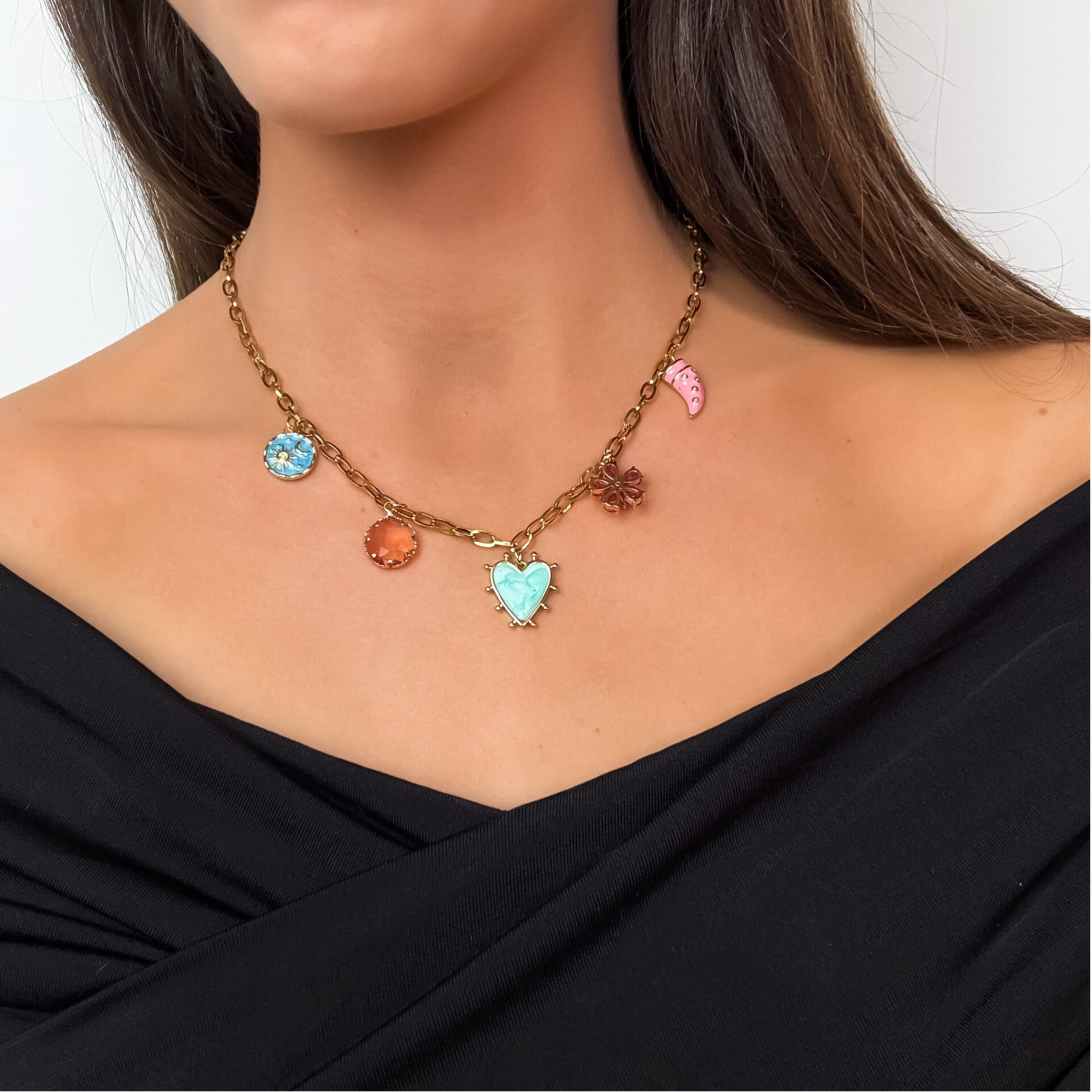 Bedelketting kleurrijk